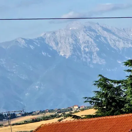 House Overlooking The Aegean Sea And Mount Olympus! Palaio Eleftherochori